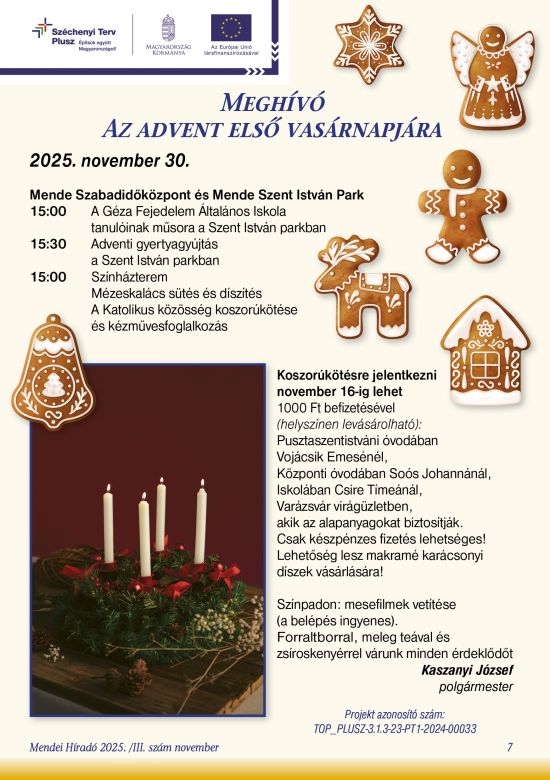 I. Adventi Vasárnap
